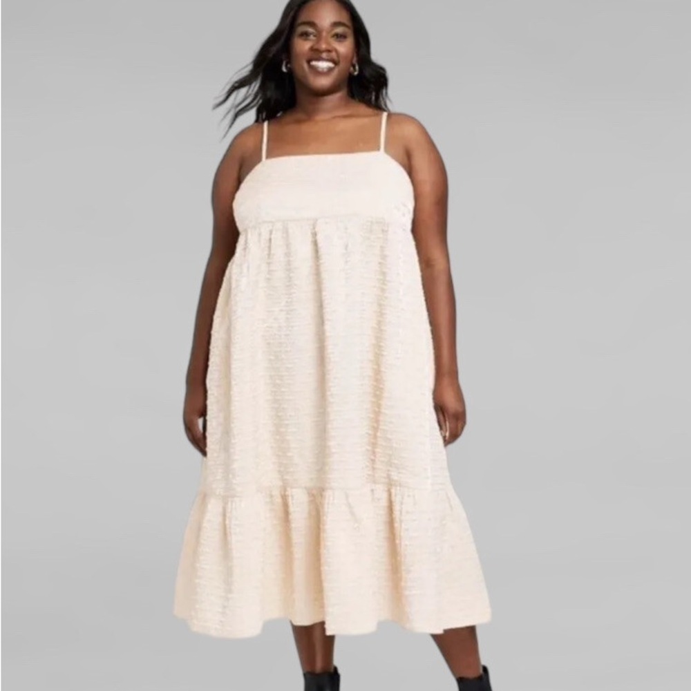 Kika Vargas Cream Dress